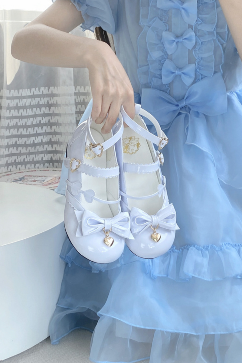 Biscuit Lolita Heel Round Toe Shoes