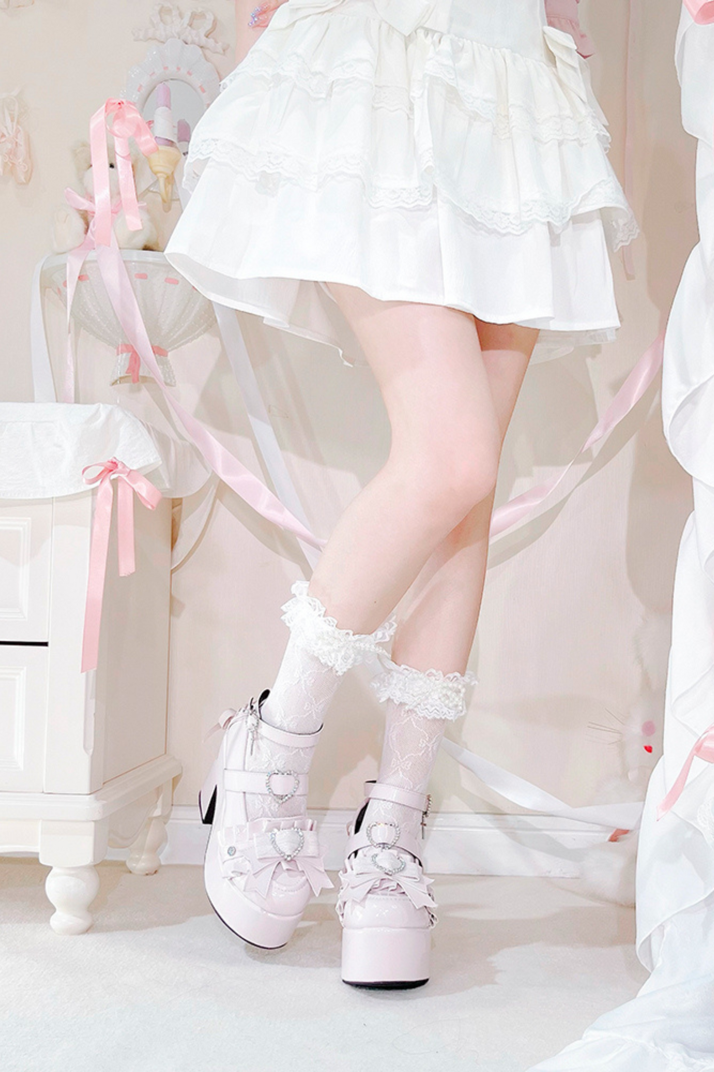 Heart Ring Girly Shoes