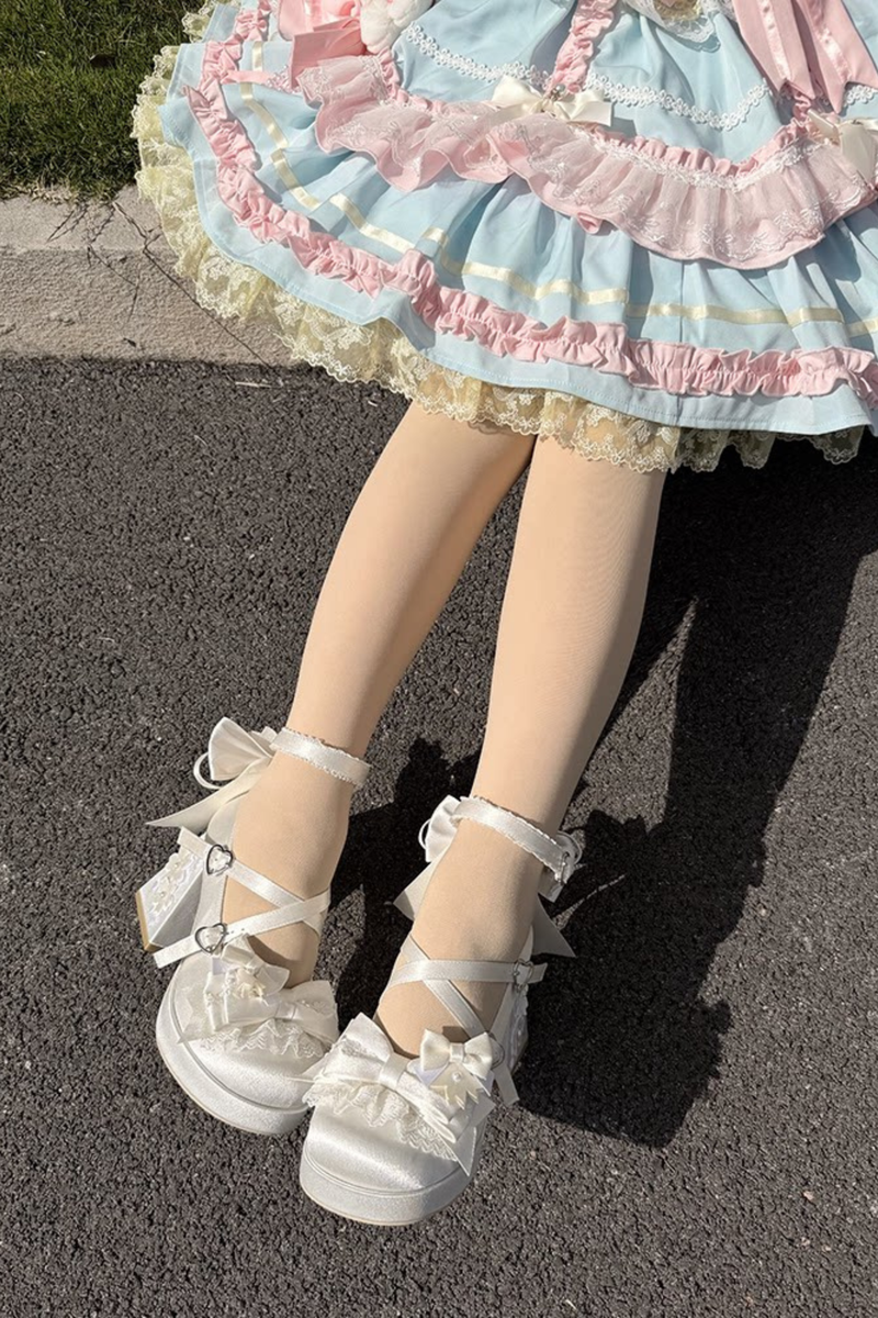 Dreamland Ribbon Lolita Shoes