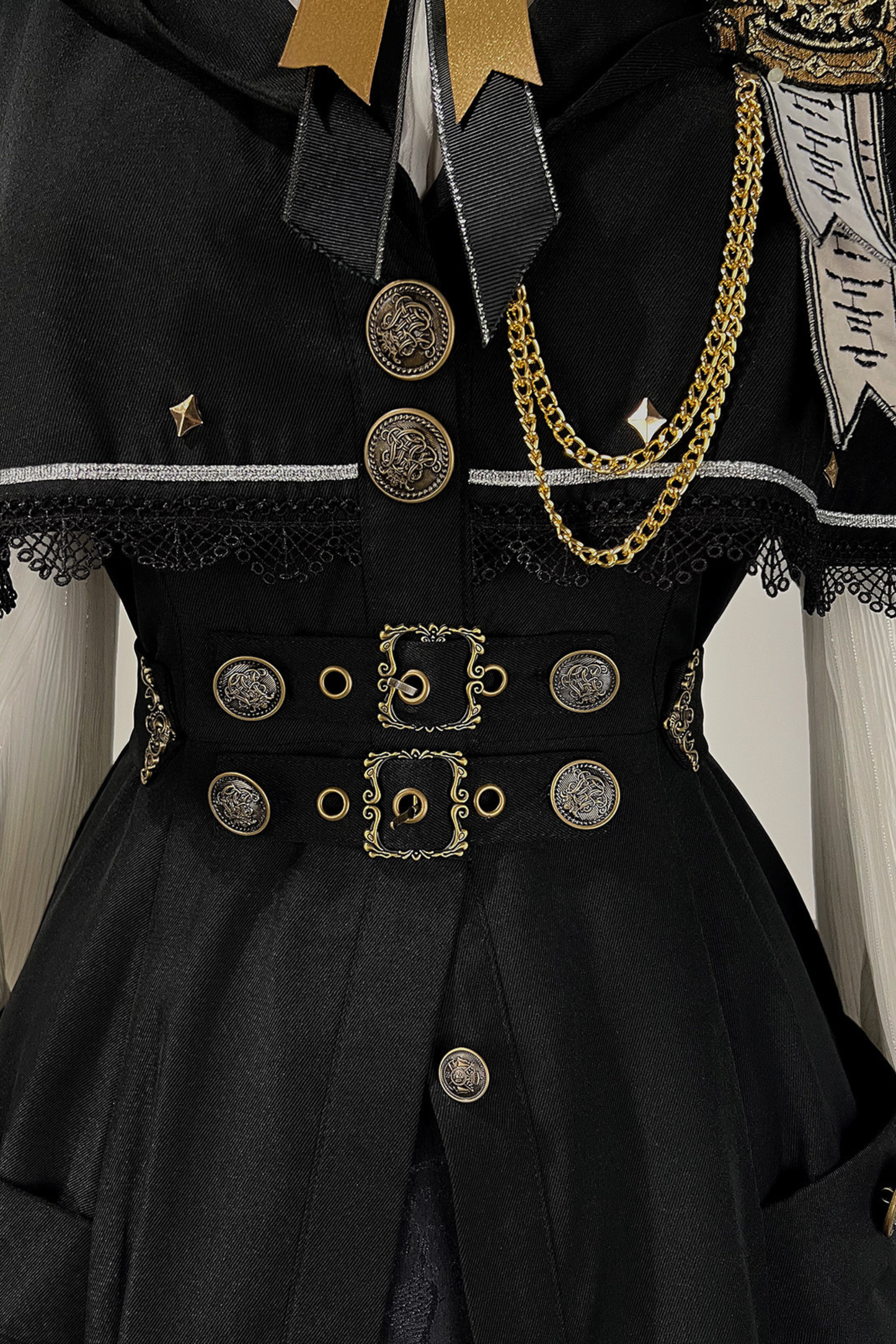 Dragon Aria Lolita Cape Coat + Top + Skirt