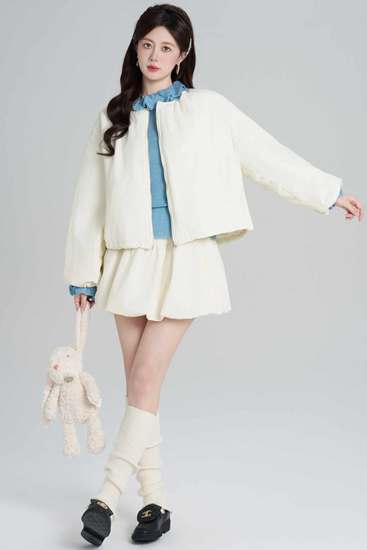 Macaron Zip Outer + Skirt