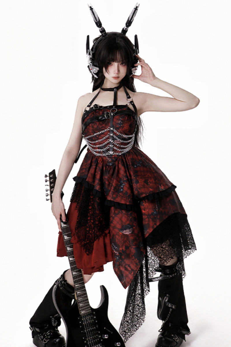 Subculture Dark Gothic Handsome Set