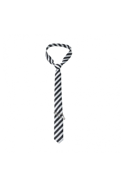 Cross Trim Cardigan + Shirt + Tie + Pants