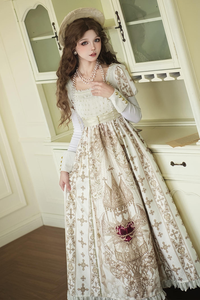 Lolita Dress + Shawl + Necklace