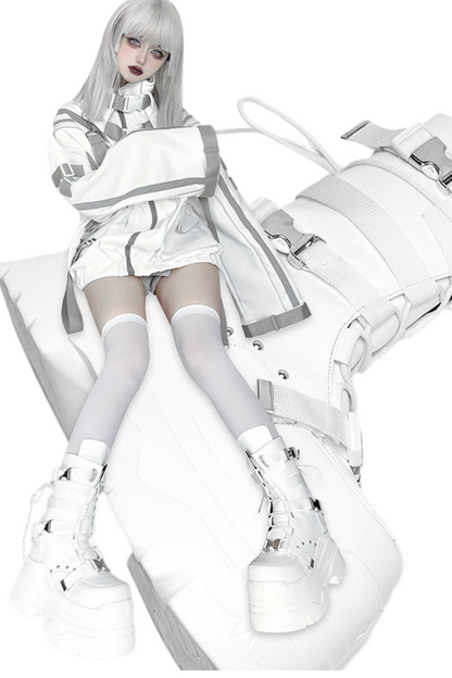 Cyber Academy Subculture Platform Boots