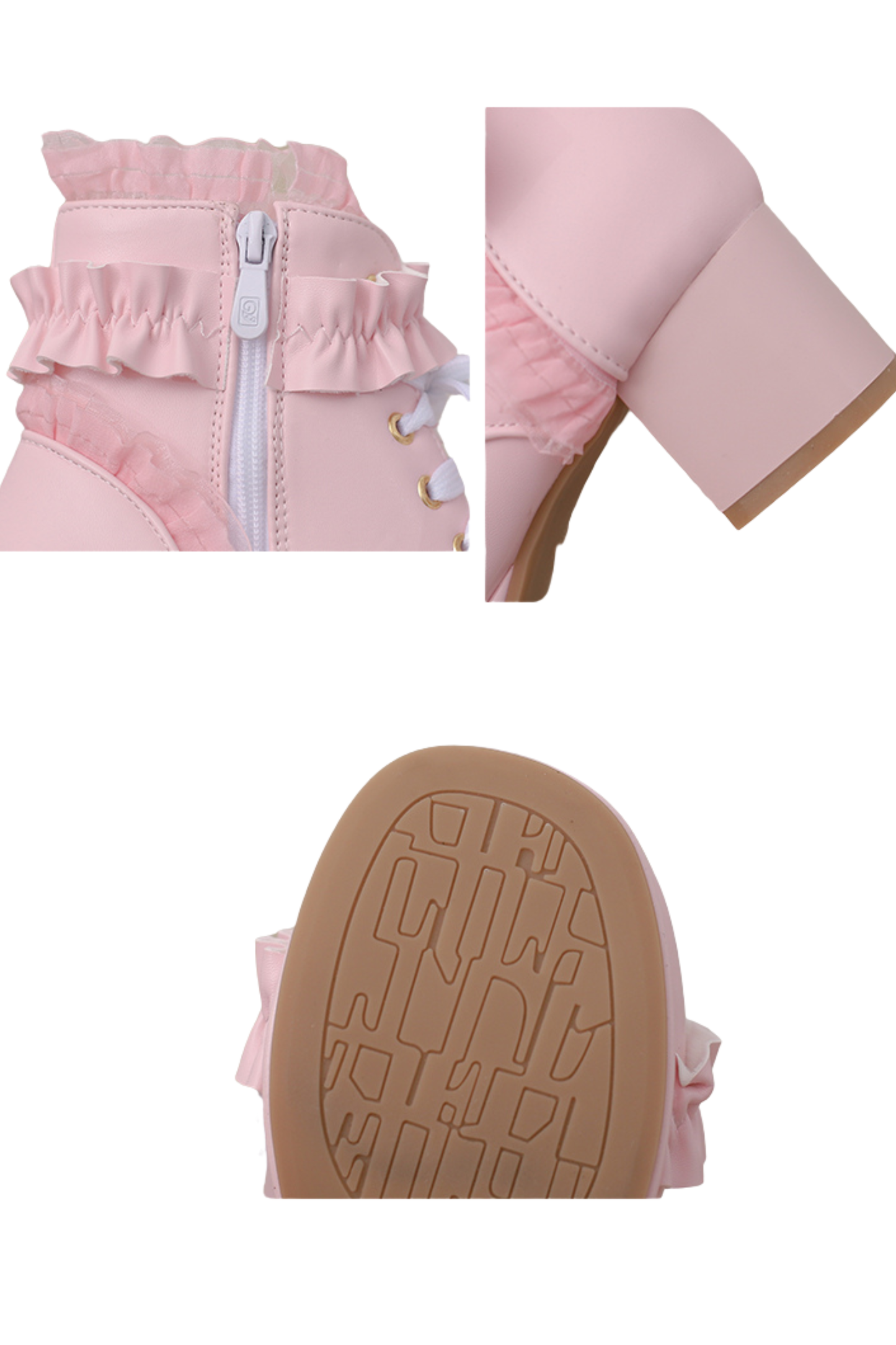 Pearl Ribbon Sweet Lolita Boot