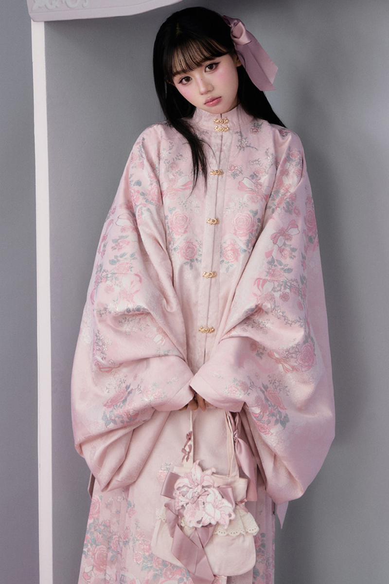 Rose Island Chinese-style Jacket + Skirt + Accessories