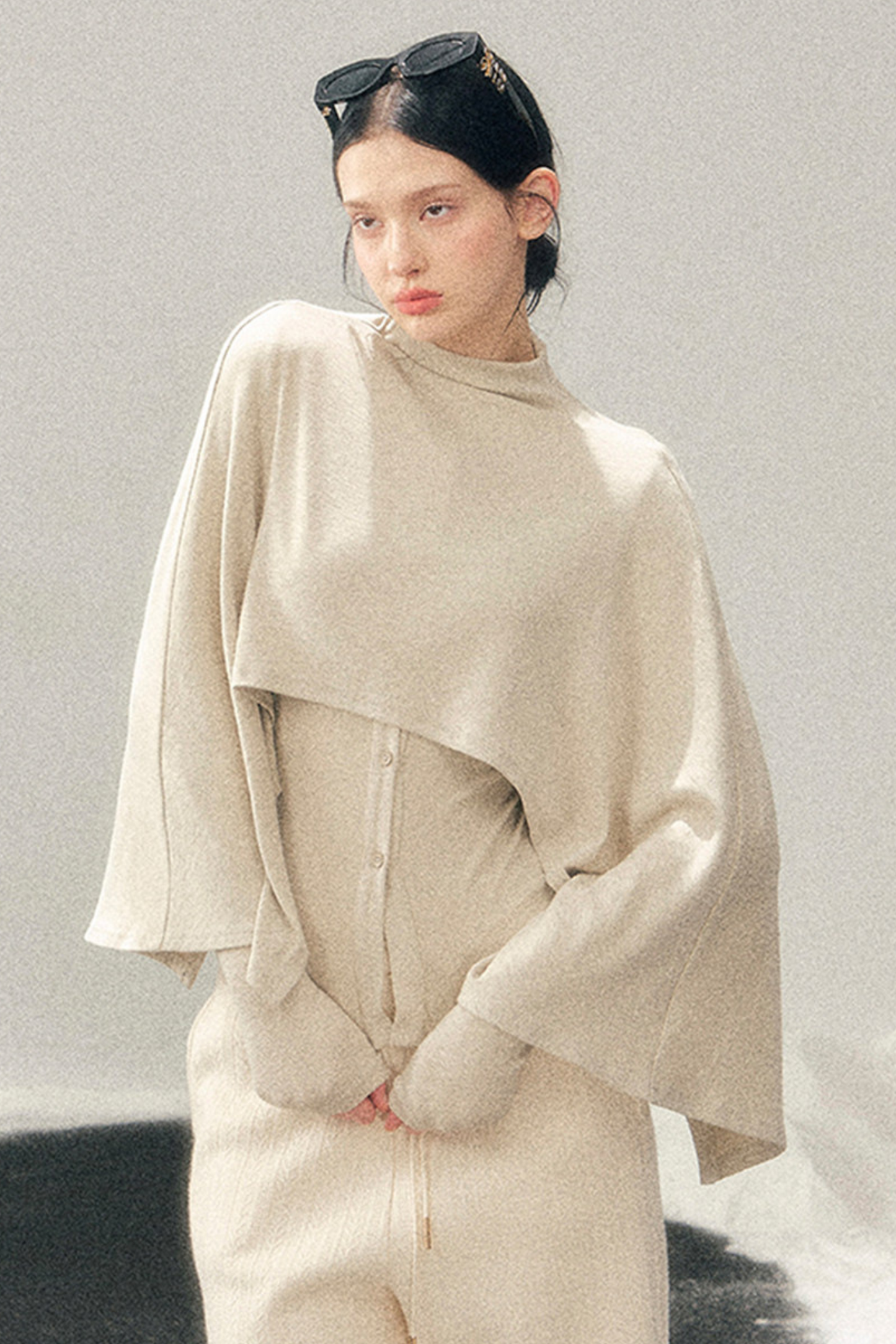 Mode Tight Shawl + Top