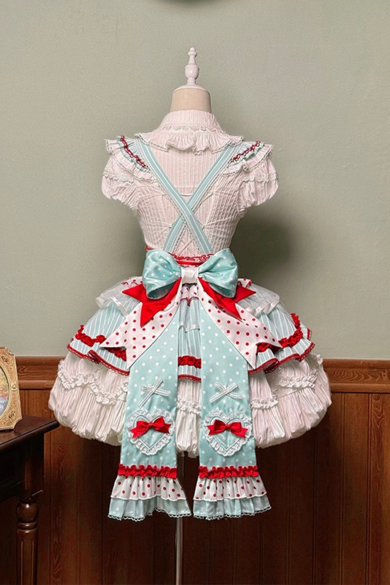 [pre-order Deadline: September 27] Twin Tiered Lolita Series Hair Accessories + Ribbon
