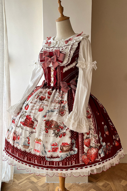 Strawberry Manor Lolita Suspender Dress