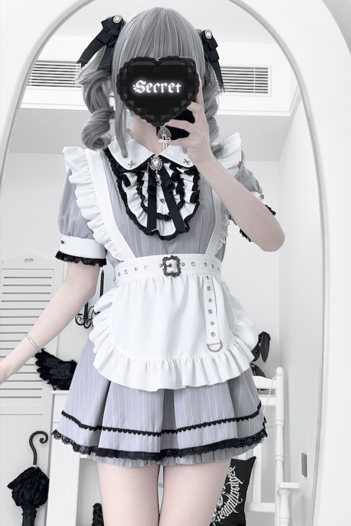Dark Angel Maid Set