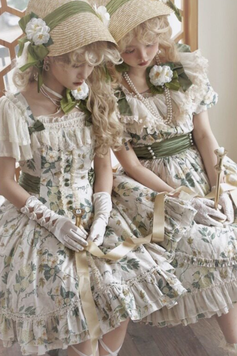 Camellia Moon River Jumper Skirt