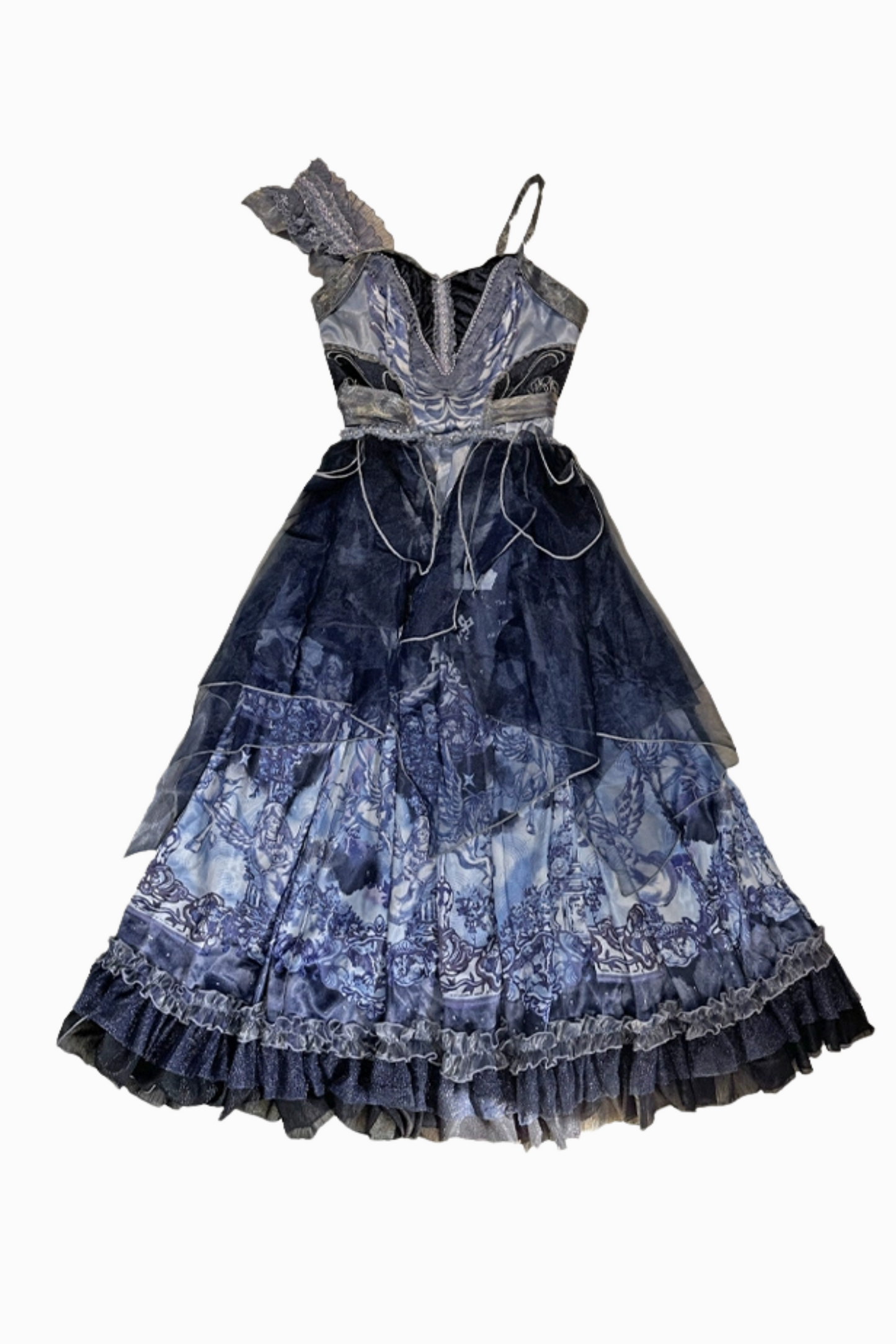 Angel Garden Blue Jsk + Loose Shirt