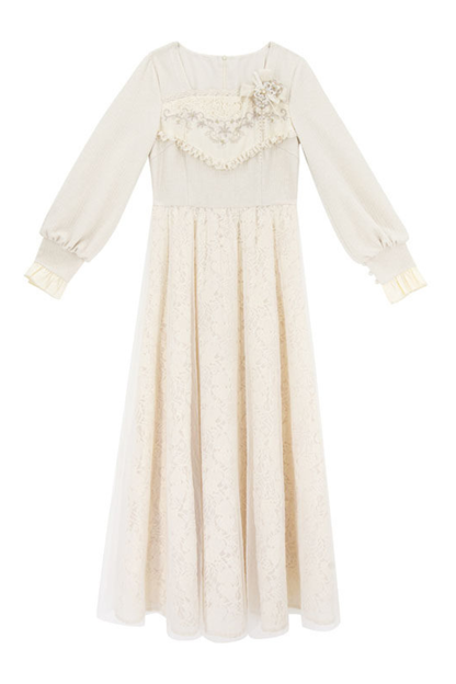 Pure White Square Neck Dress + Jacket