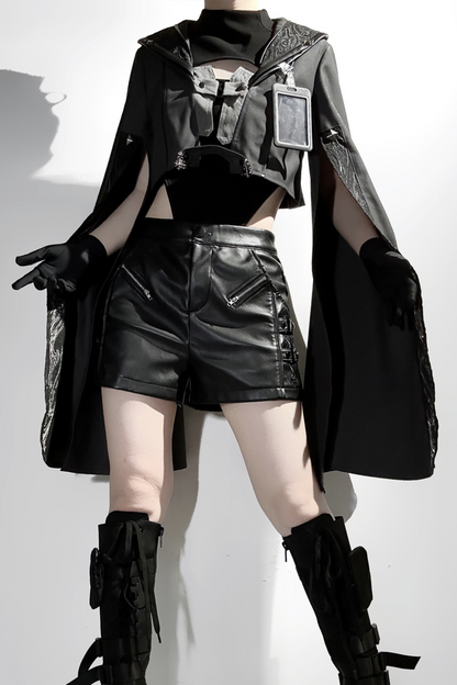 [pre-order] Shinbu Lolita Mode Wide Jacket + Top + Shorts