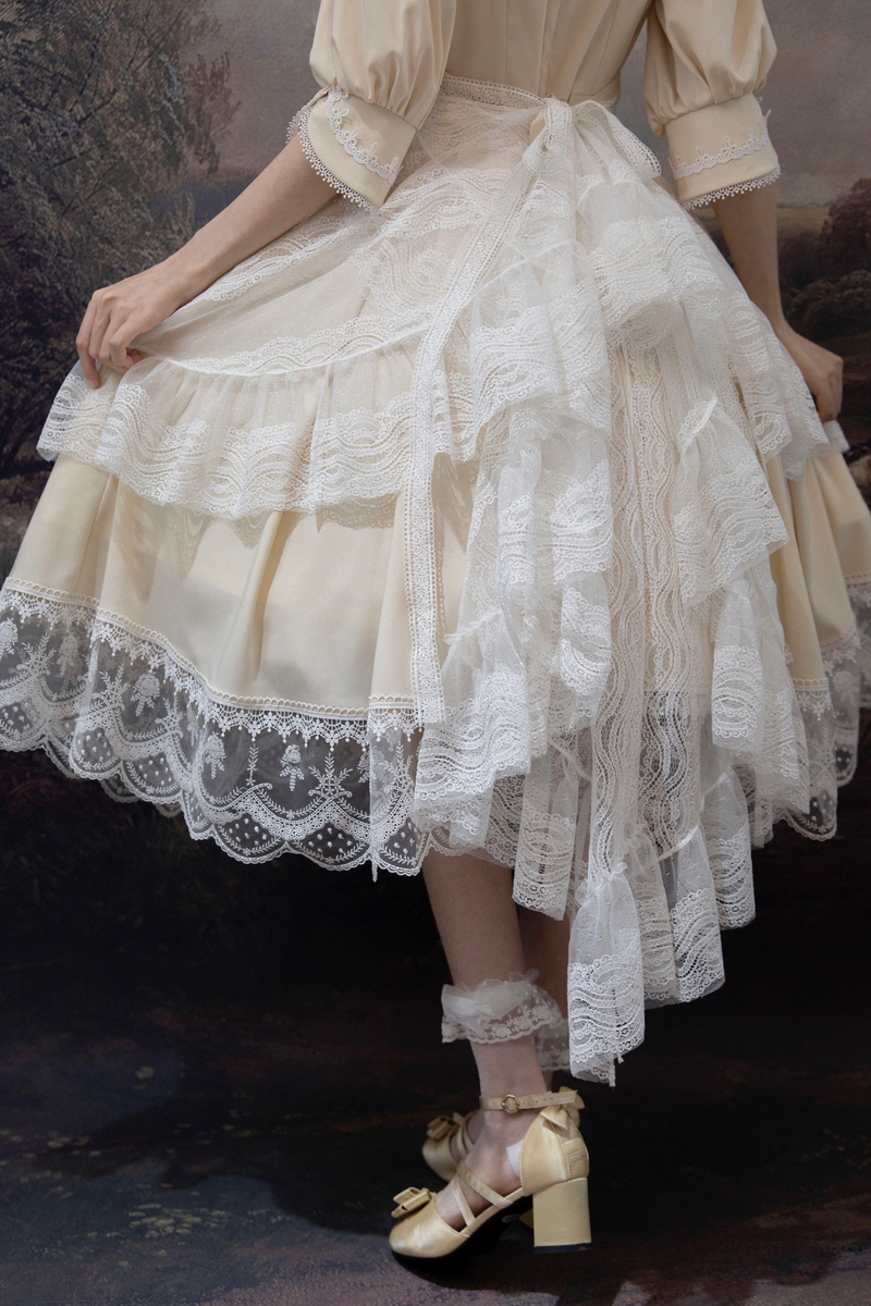 Retro Lace Classic Lolita Dress