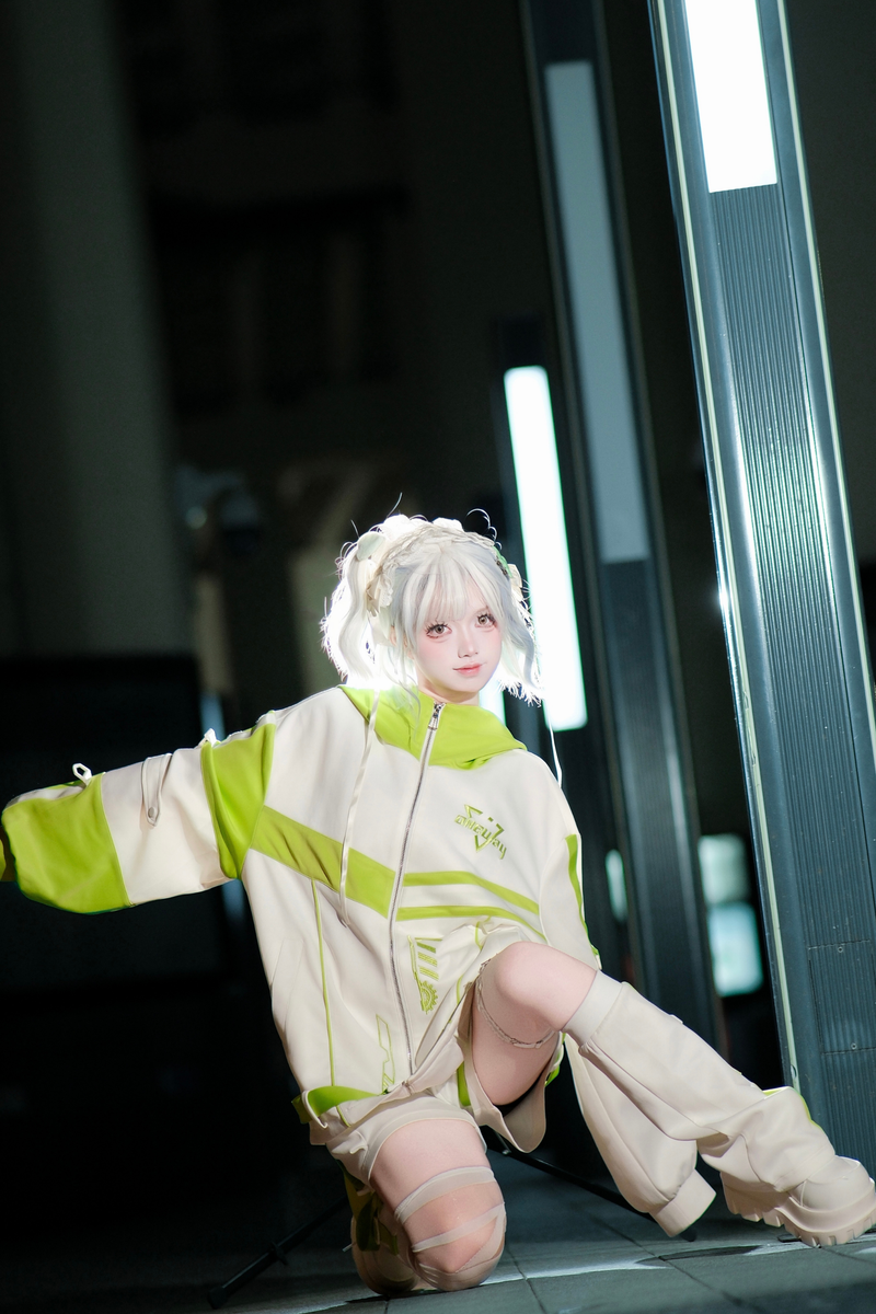 Cyber Subculture Jersey Jacket + Shorts + Leg Covers