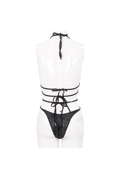 Casually Elegant Swimsuit with a Refined Edge