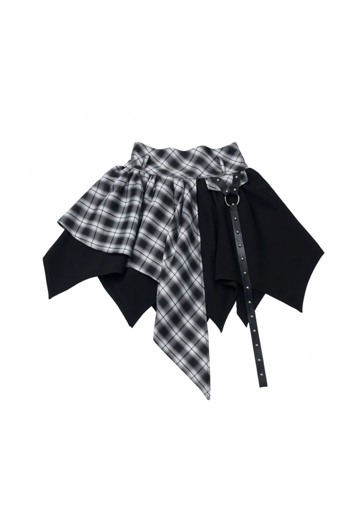 Fur Ball Fur Hooded Jacket + Top + Skirt