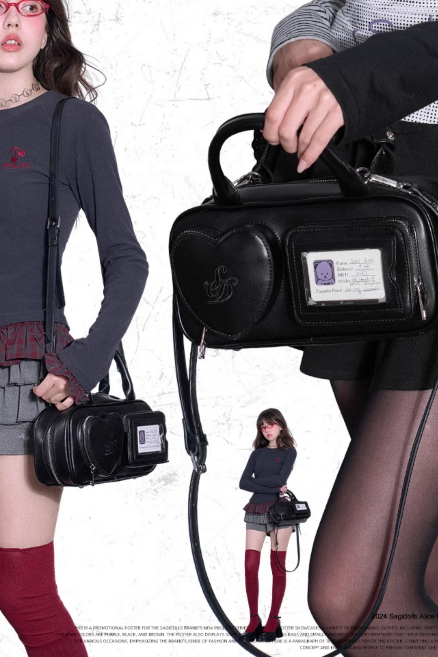 Heart Logo Y2k Bag