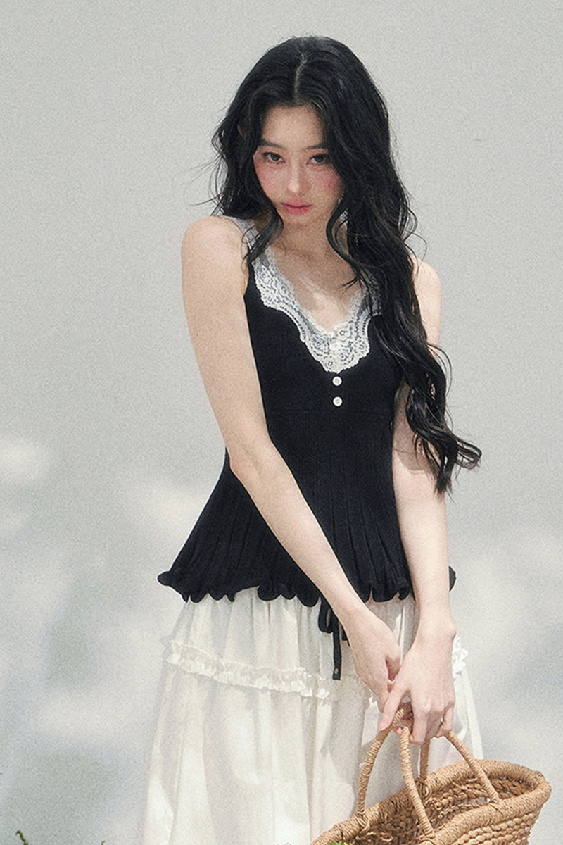 French Lace Jacket + Camisole