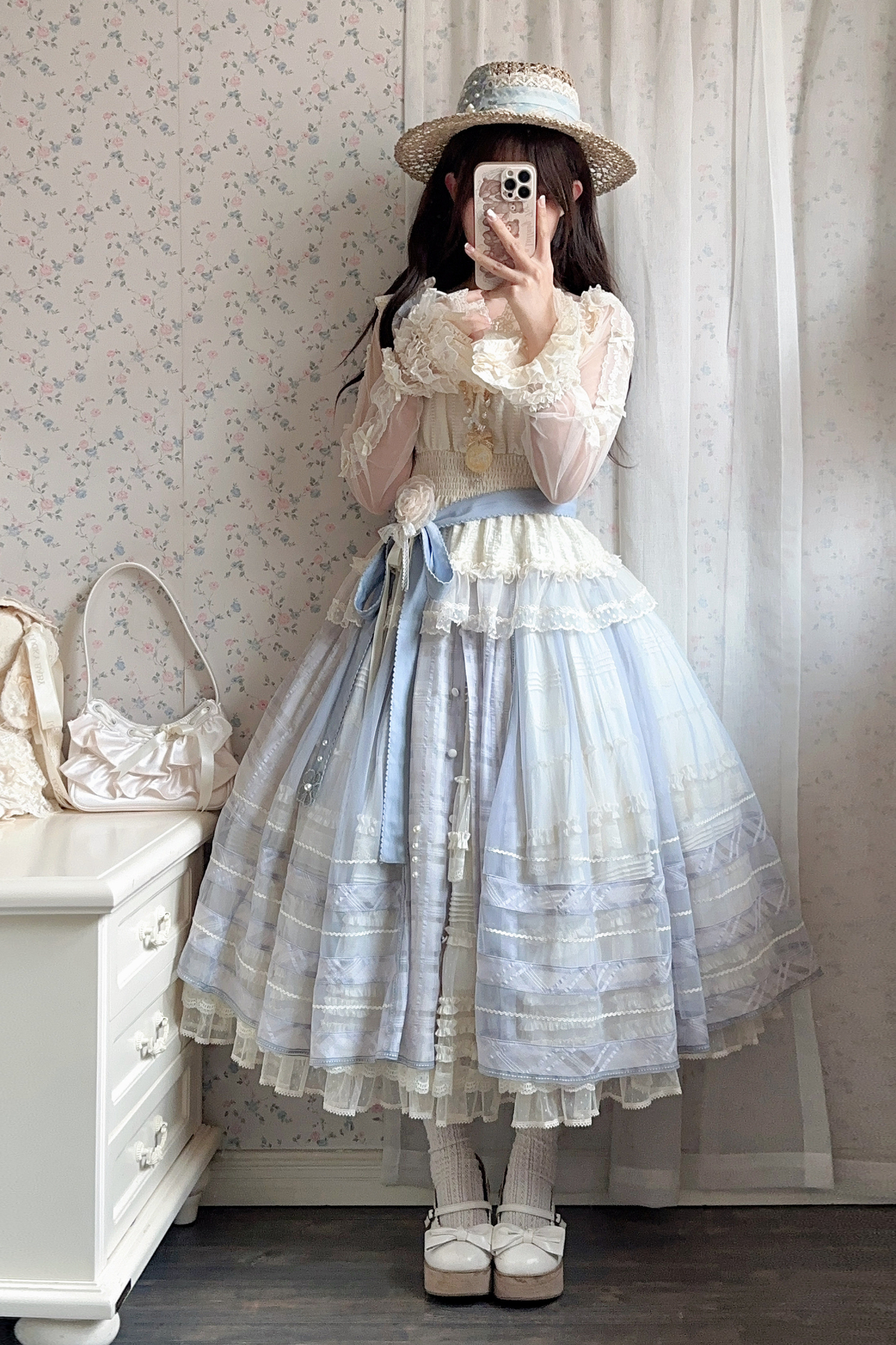 Retro Chiffon Sweet Lolita