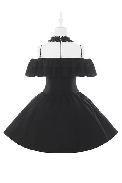 Off-shoulder Dark Sweet Dress