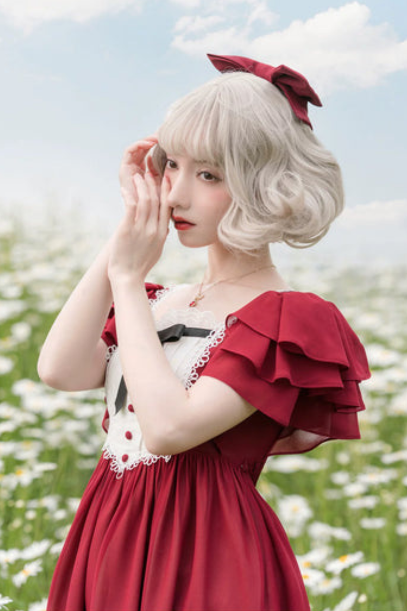 Retro Memory Flare Lolita Dress