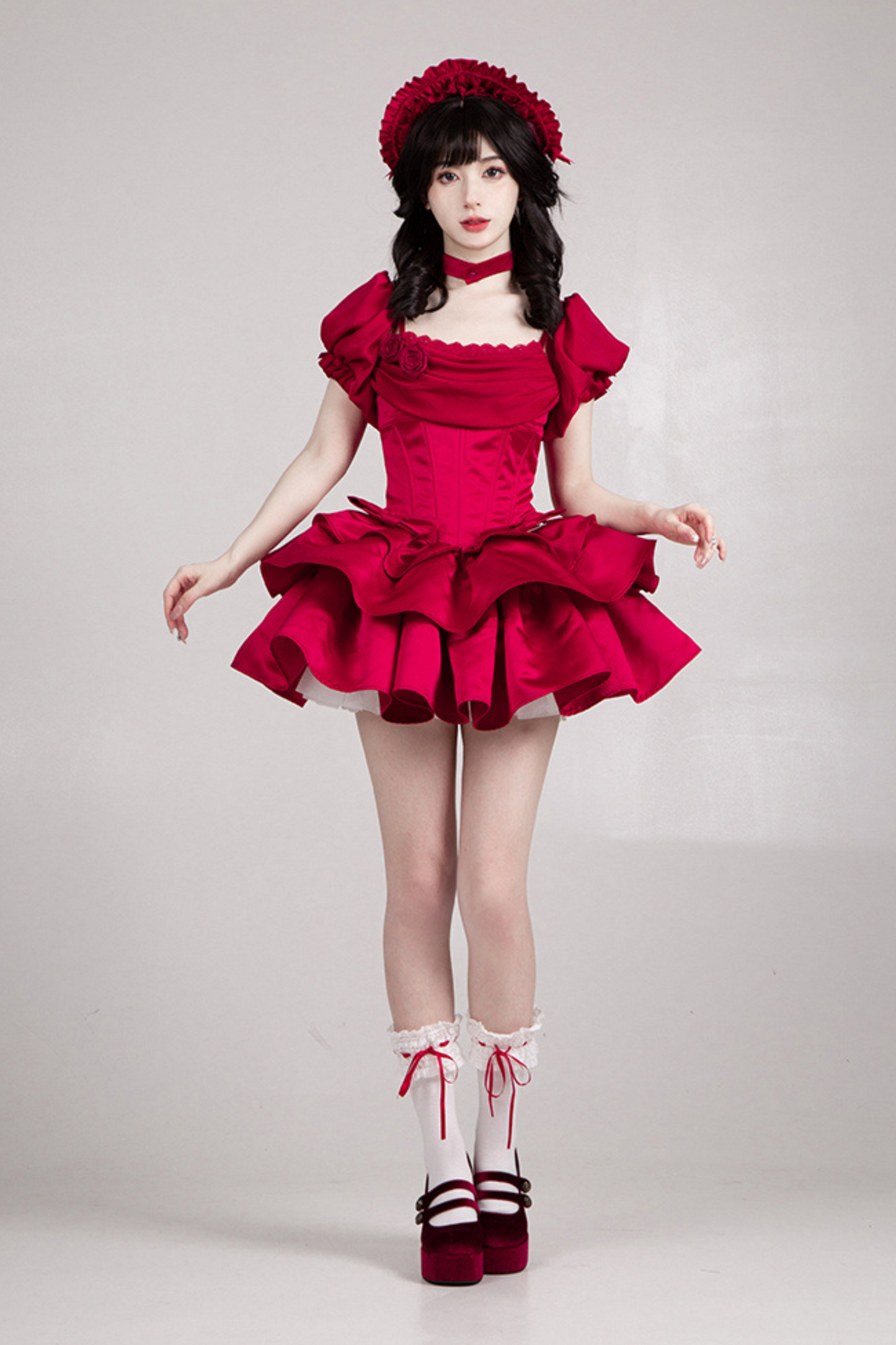 [pre-order] Classical Doll Lolita Jumper Skirt Set