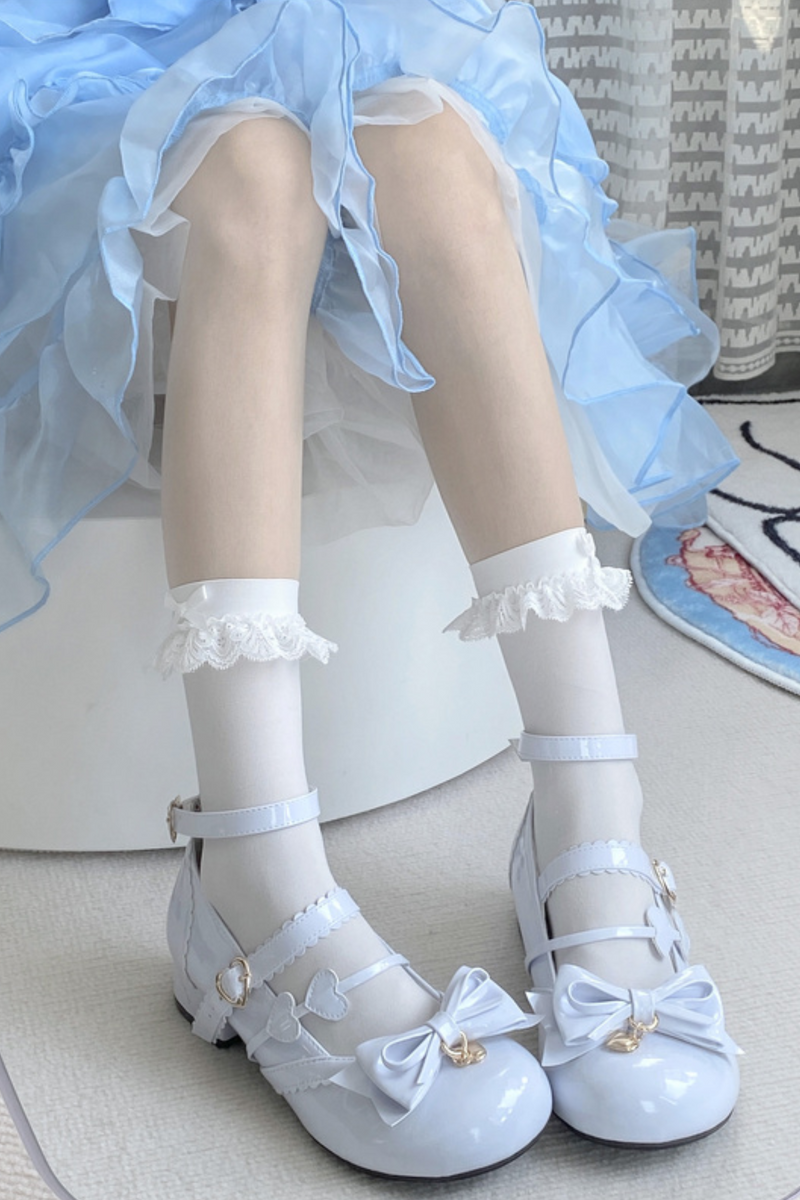 Biscuit Lolita Heel Round Toe Shoes