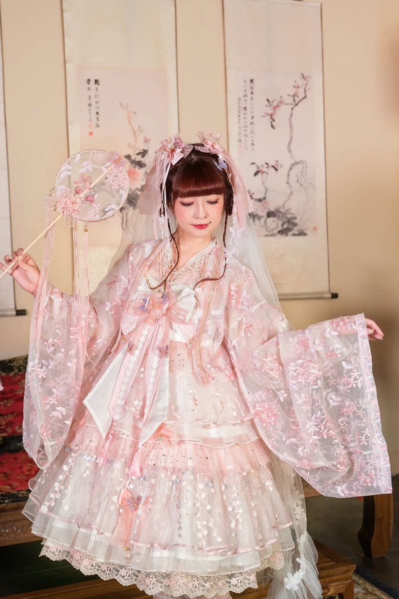 Sakura Sweet Chinese-style Lolita Dress