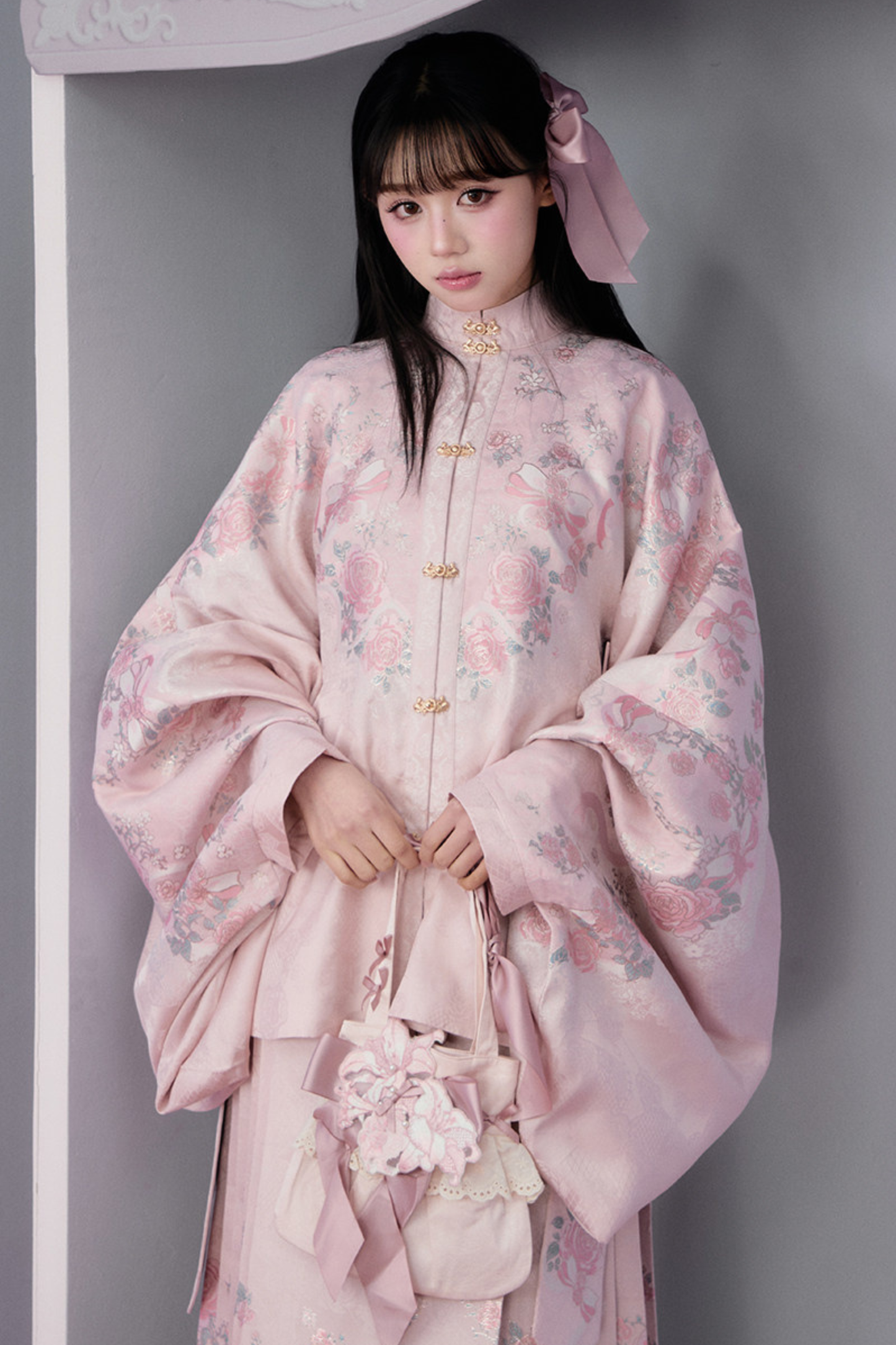 Rose Island Chinese-style Jacket + Skirt + Accessories