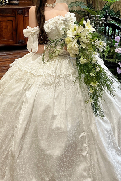 Wedding Moonlight Formal Dress + Veil