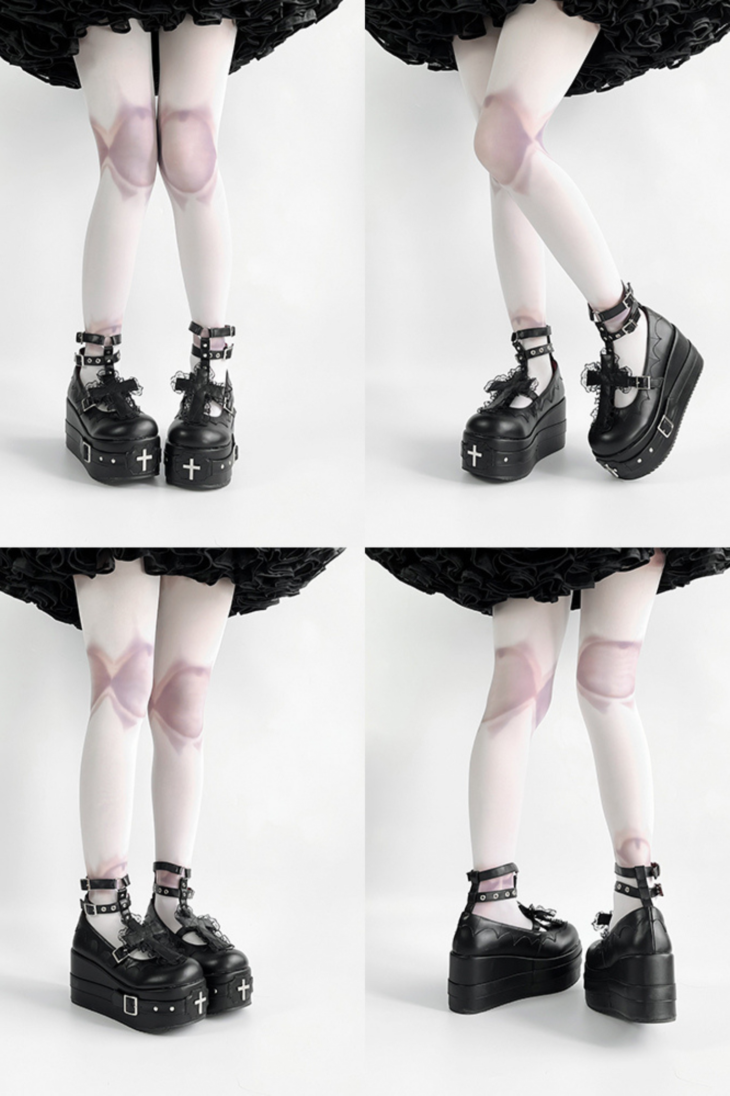 Gothic Cross Lolita Shoes