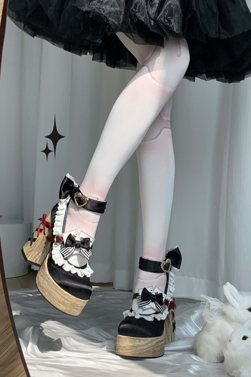 Alice's Adventure Retro Doll Lolita Heels