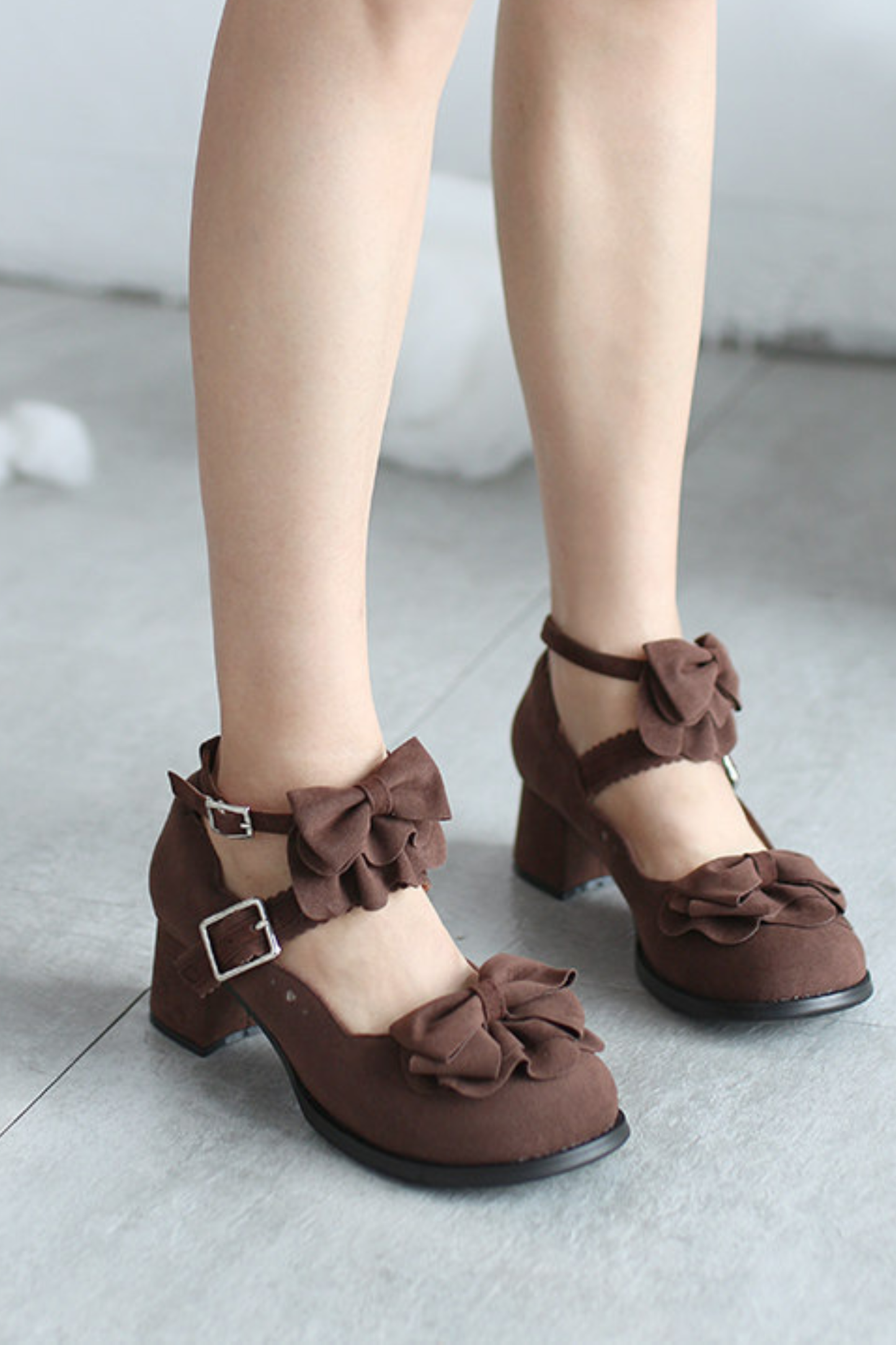 Mary Jane Mid-heel Lolita Shoes