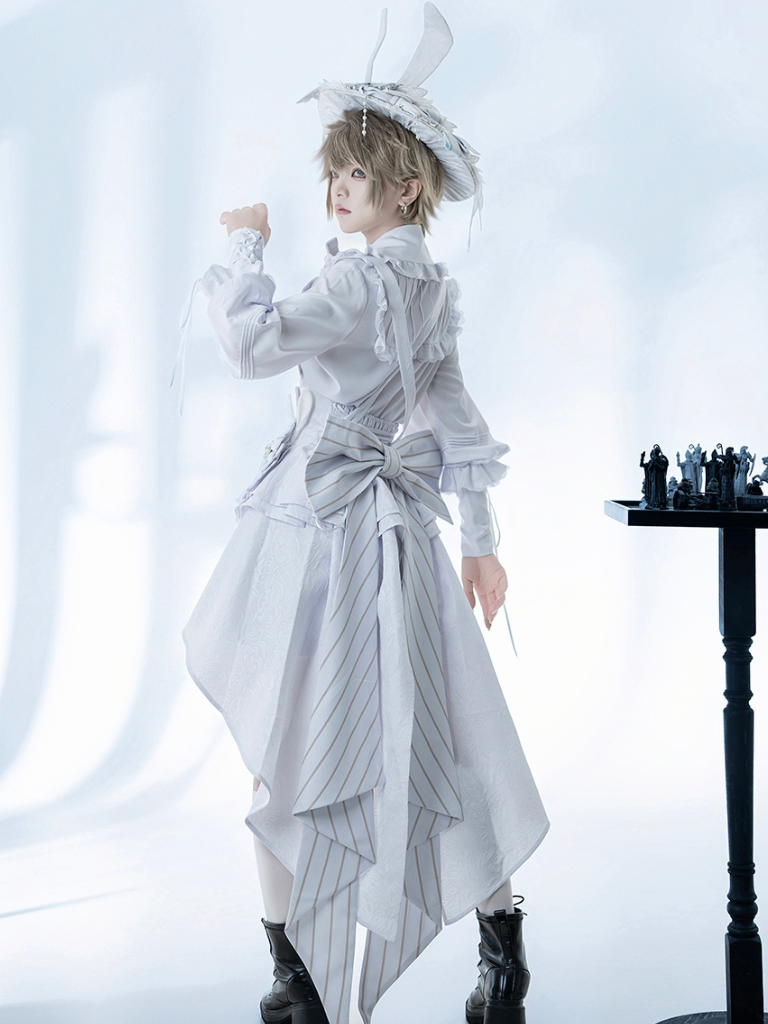 White Moon Rabbit Prince Set