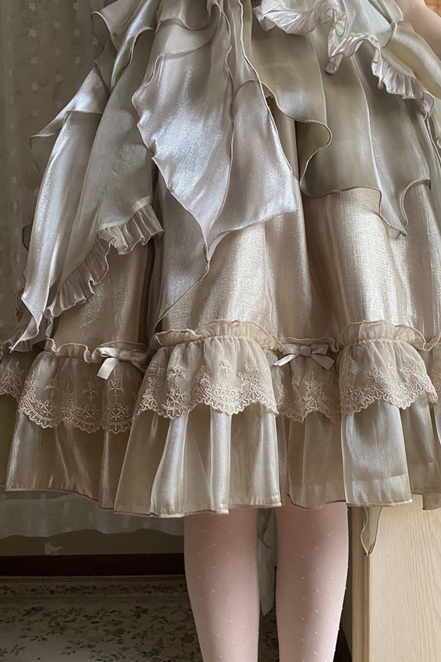Flying Sleeves Big Lolita Dress
