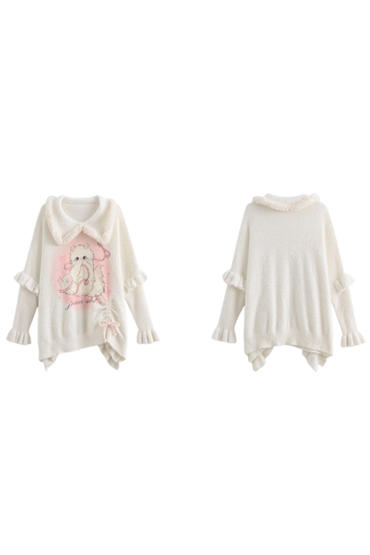 Sweet Cat Knit Sweater