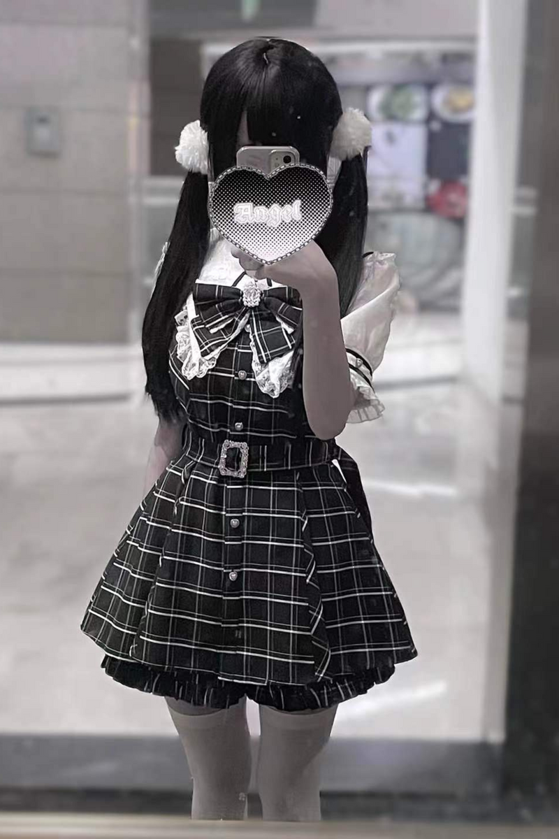 [pre-order] Dark Sweet Sailor Top + Ruffled Shorts