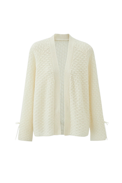 [pre-order] Ribbon Sweet Cardigan + Flare Skirt + Camisole