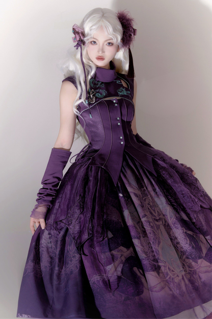 Mode Dragon Lolita Top + Skirt