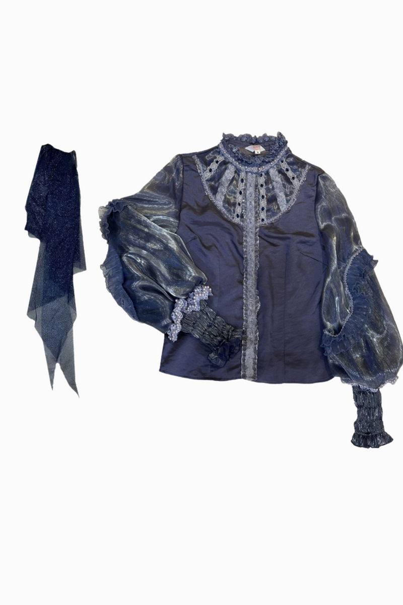 Angel Garden Blue Jsk + Loose Shirt