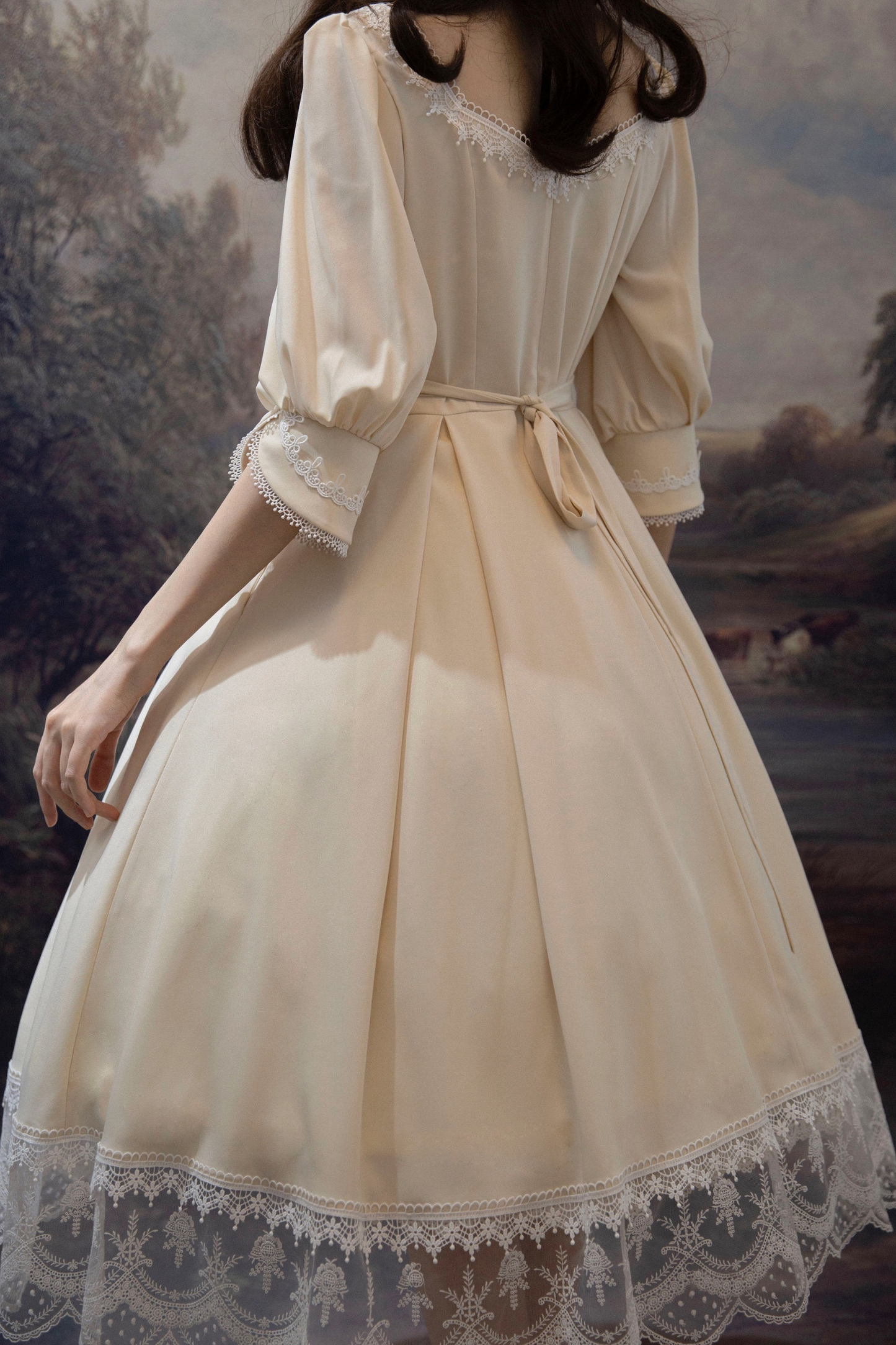 Retro Lace Classic Lolita Dress