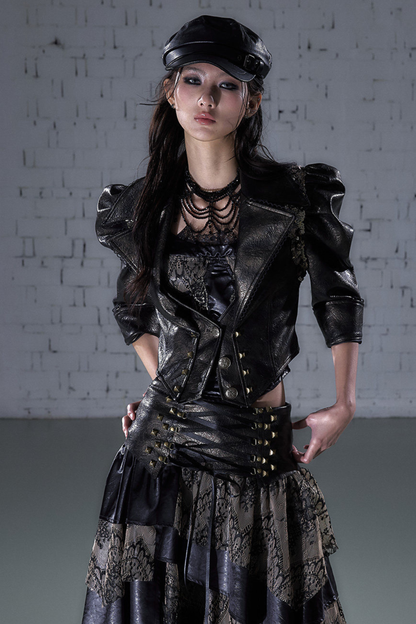 Punk Night Leather Jacket
