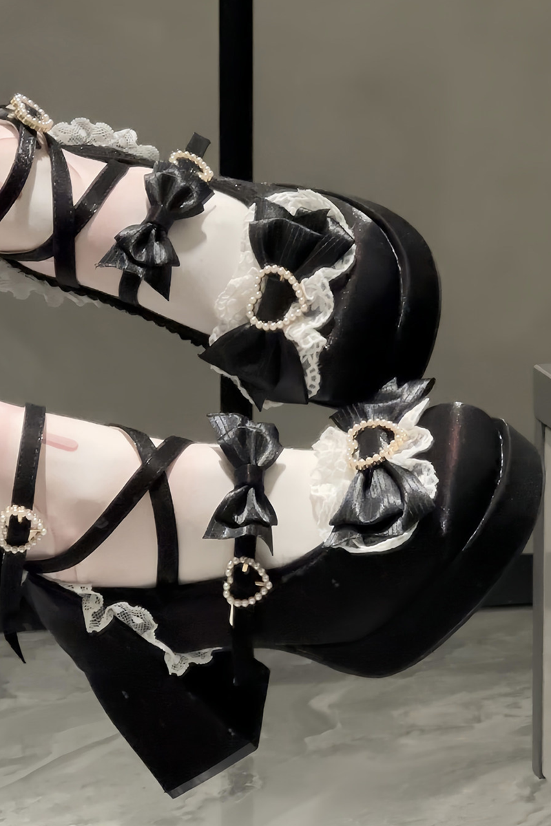 Ribbon Lolita Heels