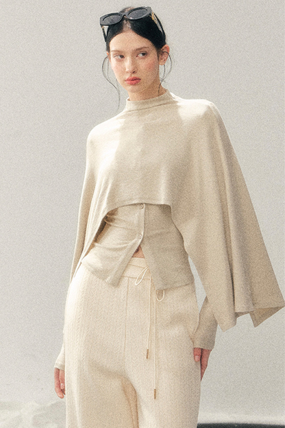 Mode Tight Shawl + Top
