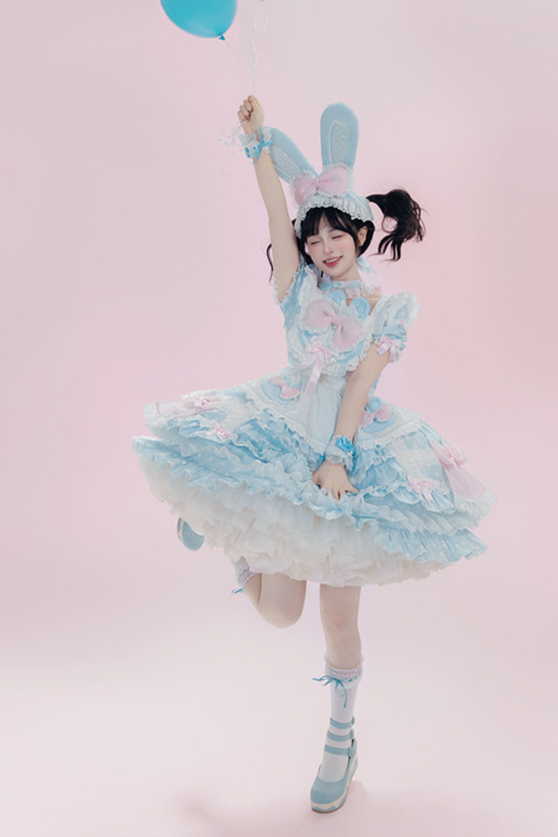 Sweet Lolita Cake Maid Dress
