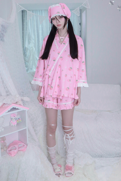 Strawberry Star Pajamas