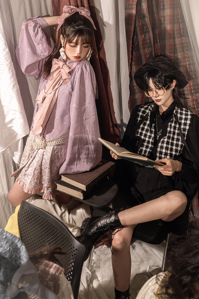 Golden Night Lolita Blouse